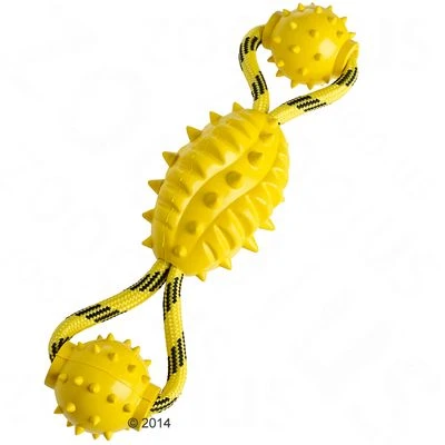 HUNTER Hondenspeelgoed Spike Ball Met Touw 5 HUNTER Hondenspeelgoed Spike Ball Met Touw - Afbeelding 3