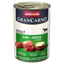 Animonda GranCarno Original Adult 6 X 400 G -Exporteren Bitiba winkel 51231 pla animonda grancarno adult rindwildapfel 400g 1