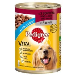 Pedigree Adult Classic -Exporteren Bitiba winkel 55090 pla pedigree 3sorten fleisch 400g 2