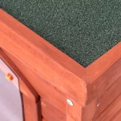 Woody Platdak-hondenhok Met Kunststof Deur -Exporteren Bitiba winkel 55518 woody flachdach fg 8296 3