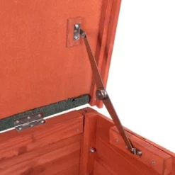 Woody Platdak-hondenhok Met Kunststof Deur -Exporteren Bitiba winkel 55518 woody flachdach fg 8300 8