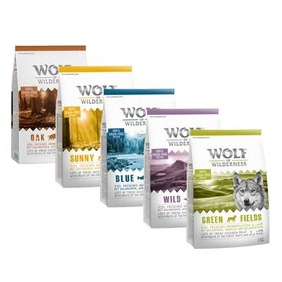 Wolf Of Wilderness - Gemengd Probeerpakket 5 X 1 Kg 4 Wolf Of Wilderness - Gemengd Probeerpakket 5 X 1 Kg - Afbeelding 2