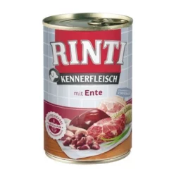 6 X 400 G RINTI Gemengd Probeerpakket Hondenvoer -Exporteren Bitiba winkel 59045 pla rinti kennerfleisch mit ente 400g 5