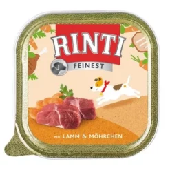 Megapak Rinti Fijnste 44 X 150 G Hondenvoer -Exporteren Bitiba winkel 60804 PLA Rinti Feinest Lamm Moehrchen 150g 6 1