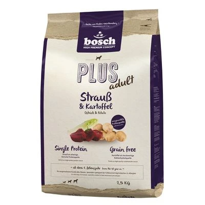 Bosch Plus Struisvogel & Aardappel Hondenvoer 4 Bosch Plus Struisvogel & Aardappel Hondenvoer - Afbeelding 2