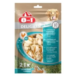 8in1 Dental Delights Kauwbot 15 8in1 Dental Delights Kauwbot -Exporteren Bitiba winkel 63003 pla 8in1 delights prodental huhn 21stk 7