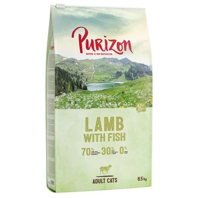 Purizon Adult Lam & Vis Kattenvoer 3 Purizon Adult Lam & Vis Kattenvoer