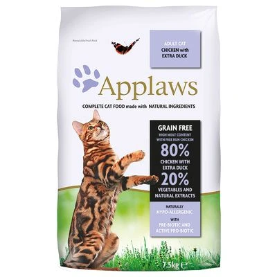Applaws Kip & Eend Kattenvoer 4 Applaws Kip & Eend Kattenvoer - Afbeelding 2