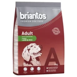 Briantos Adult Lam & Rijst Hondenvoer -Exporteren Bitiba winkel 66031 pla briantos adult lamm reis 3kg 1