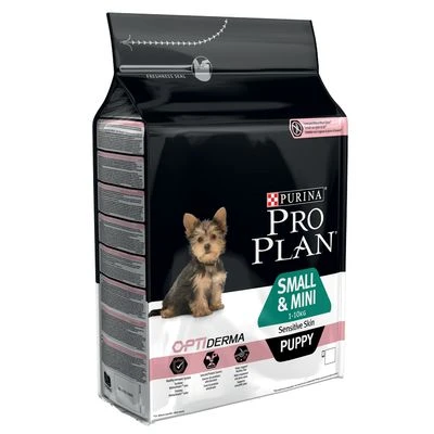 Purina Pro Plan Small & Mini Puppy Sensitive Skin Hondenvoer 5 Purina Pro Plan Small & Mini Puppy Sensitive Skin Hondenvoer - Afbeelding 3