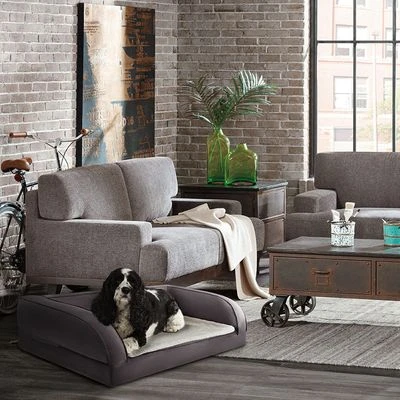 Orthopedische Hondenbank Grijs 17 Orthopedische Hondenbank Grijs - Afbeelding 15