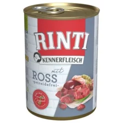Voordeelpakket 12 X 400 G Rinti "Kennerfleisch" -Exporteren Bitiba winkel 67915 pla bilder rinti kennerfleisch ross 400g hs 01 9