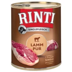 RINTI Singlefleisch Exclusive 6 X 800 G Hondenvoer -Exporteren Bitiba winkel 69068 pla rintisingle lammpur 9
