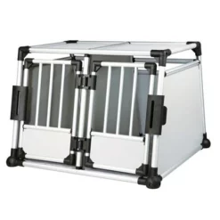 Trixie Transportbox Aluminium Dubbel
