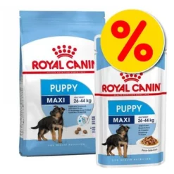 Gemengd Pakket: Royal Canin Maxi Droog- & Natvoer
