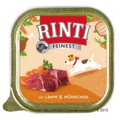 RINTI Fijnste 11 X 150 G Hondenvoer 38 RINTI Fijnste 11 X 150 G Hondenvoer -Exporteren Bitiba winkel 7535 rintifeinestlammmoehre 3