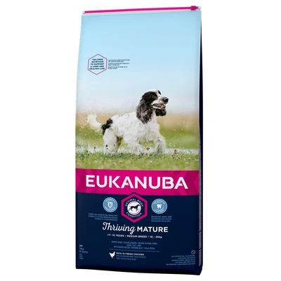 Eukanuba Thriving Mature Medium Breed Hondenvoer 3 Eukanuba Thriving Mature Medium Breed Hondenvoer
