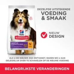 Hill's Science Plan Adult Sensitive Stomach & Skin Medium Met Kip 7 Hill's Science Plan Adult Sensitive Stomach & Skin Medium Met Kip -Exporteren Bitiba winkel atf11 604385 key changes 6