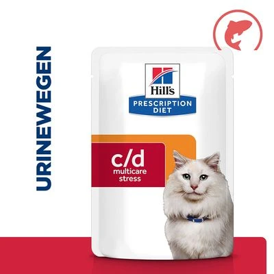 Hill's Prescription Diet C/d Multicare Stress Urinary Care Met Vis Kattenvoer 5 Hill's Prescription Diet C/d Multicare Stress Urinary Care Met Vis Kattenvoer - Afbeelding 3