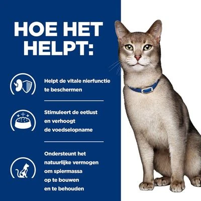 Hill´s Prescription Diet Feline K/D Nierziektes Kattenvoer Met Kip 7 Hill´s Prescription Diet Feline K/D Nierziektes Kattenvoer Met Kip - Afbeelding 5