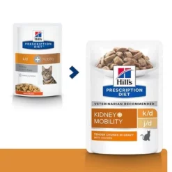Hill's Prescription Diet Feline K/D +Mobility Kattenvoer Met Kip -Exporteren Bitiba winkel atf 605680 packaging transition 3