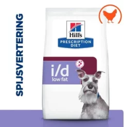 Hill's Prescription Diet Canine I/D Digestive Care Low Fat Hondenvoer Met Kip