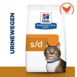 Hill´s Prescription Diet Feline S/D Struvietstenen Kattenvoer Met Kip