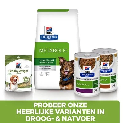 Hill's Prescription Diet Metabolic Weight Management Hondenvoer Met Lam & Rijst 4 Hill's Prescription Diet Metabolic Weight Management Hondenvoer Met Lam & Rijst - Afbeelding 2