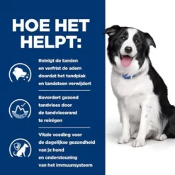 Hill's Prescription Diet Canine T/D Dental Care Hondenvoer Met Kip -Exporteren Bitiba winkel atf 606382 how it helps 8