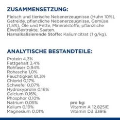 Hill's Prescription Diet C/d Multicare Kip & Groente Ragout -Exporteren Bitiba winkel atf 606412 ingredient panel 8