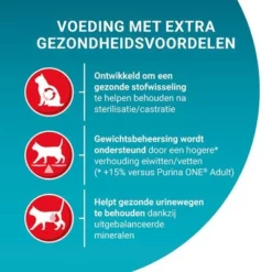 Purina ONE Sterilcat Met Rund -Exporteren Bitiba winkel b06xfqhgmf back 8