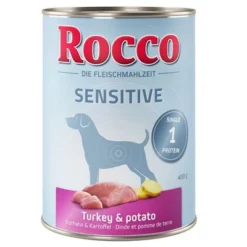 Voordeelpakket Rocco Sensitive 24 X 400 G -Exporteren Bitiba winkel etikett rocco nf sensitive 400g truthahn 1000x1000 1