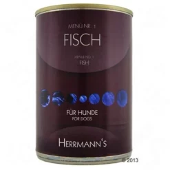 Herrmann's Menu Smulpakket 12 X 400 G -Exporteren Bitiba winkel herrmanns men hundfisch1 40 9
