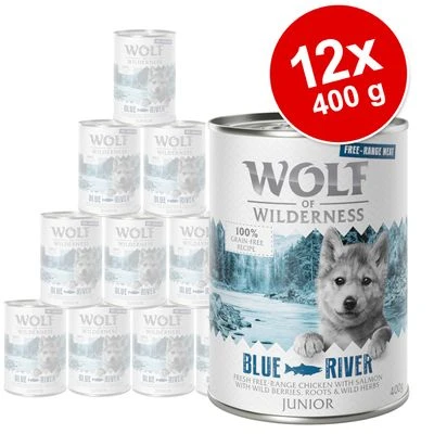 Voordeelpakket 12 X 400 G Wolf Of Wilderness JUNIOR Scharrelvlees 3 Voordeelpakket 12 X 400 G Wolf Of Wilderness JUNIOR Scharrelvlees