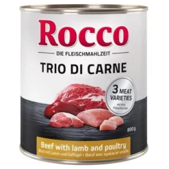 Rocco Classic Trio Di Carne - 24 X 800 G -Exporteren Bitiba winkel la 122213 rocco triodicarne beeflambpoultry 800g 1000x1000 4