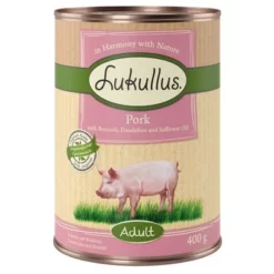 Voordeelpakket Lukullus 24 X 400 G -Exporteren Bitiba winkel lk 400g landguth adult pork 1000x1000 4