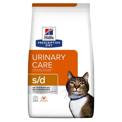 Hill´s Prescription Diet Feline S/D Struvietstenen Kattenvoer Met Kip 4 Hill´s Prescription Diet Feline S/D Struvietstenen Kattenvoer Met Kip - Afbeelding 2