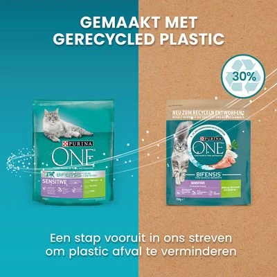 Purina ONE Sensitive Kattenvoer 4 Purina ONE Sensitive Kattenvoer - Afbeelding 2
