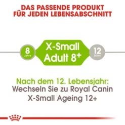 Royal Canin X-Small Adult 8 + Hondenvoer -Exporteren Bitiba winkel rc shn adultxsmall8 cv eretailkit 1 de de 3