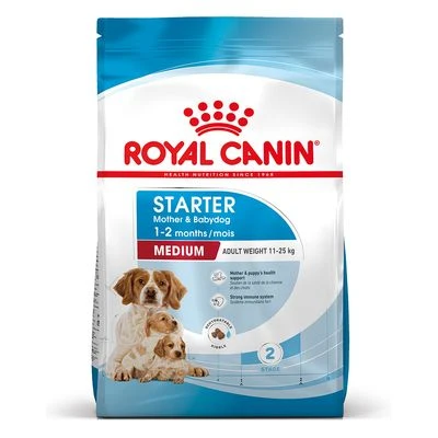 Royal Canin Medium Starter Mother & Babydog Hondenvoer 3 Royal Canin Medium Starter Mother & Babydog Hondenvoer