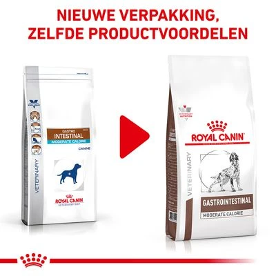 Royal Canin Veterinary - Gastro Intestinal Moderate Calorie Hondenvoer 4 Royal Canin Veterinary - Gastro Intestinal Moderate Calorie Hondenvoer - Afbeelding 2