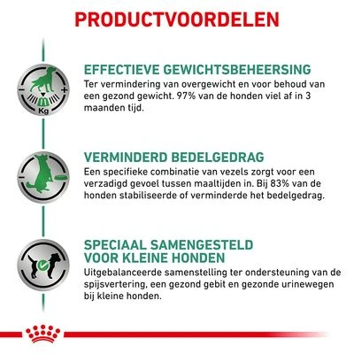 Royal Canin Veterinary Canine Satiety Weight Management Small Dog 9 Royal Canin Veterinary Canine Satiety Weight Management Small Dog - Afbeelding 7