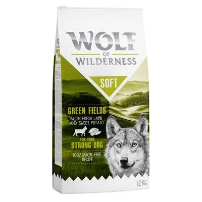 Wolf Of Wilderness Adult "Soft & Strong - Green Fields" - Lam Hondenvoer
