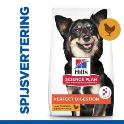 Hill's Science Plan Adult Perfect Digestion Small & Mini Breed Hondenvoer