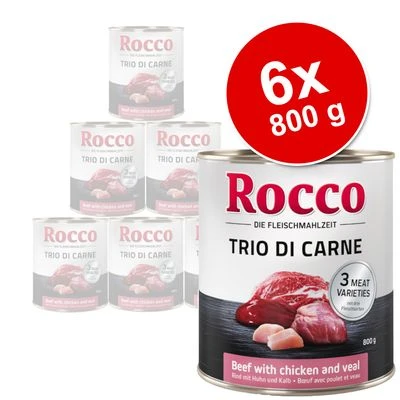 Rocco Trio Di Carne Gemengd Probeerpakket 6 X 800 G Hondenvoer 7 Rocco Trio Di Carne Gemengd Probeerpakket 6 X 800 G Hondenvoer - Afbeelding 5