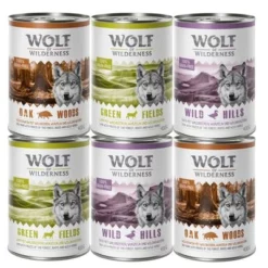 Gemengd Pakket Wolf Of Wilderness Adult 26 Gemengd Pakket Wolf Of Wilderness Adult -Exporteren Bitiba winkel wow 6x400g mixpaket 8