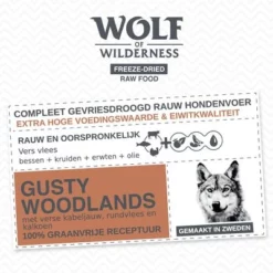 Wolf Of Wilderness "Gusty Woodlands" Rundvlees, Kabeljauw En Kalkoen -Exporteren Bitiba winkel wow board benefits freezedried gusty woodlands nl 1000x1000 1