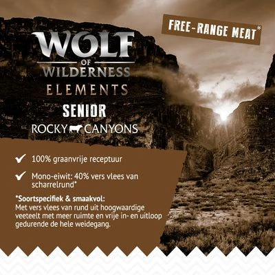 2 X 12 Kg Wolf Of Wilderness Droogvoer Met Scharrelvlees 14 2 X 12 Kg Wolf Of Wilderness Droogvoer Met Scharrelvlees - Afbeelding 12