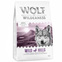Wolf Of Wilderness "Wild Hills" Met Eend Hondenvoer -Exporteren Bitiba winkel wow classic wildhills 1kg 1000x1000 0