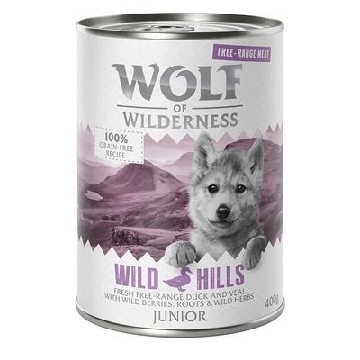 Voordeelpakket 12 X 400 G Wolf Of Wilderness JUNIOR Scharrelvlees 8 Voordeelpakket 12 X 400 G Wolf Of Wilderness JUNIOR Scharrelvlees - Afbeelding 6